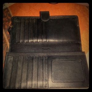 Coach Skinny Wallet in Refined Leather